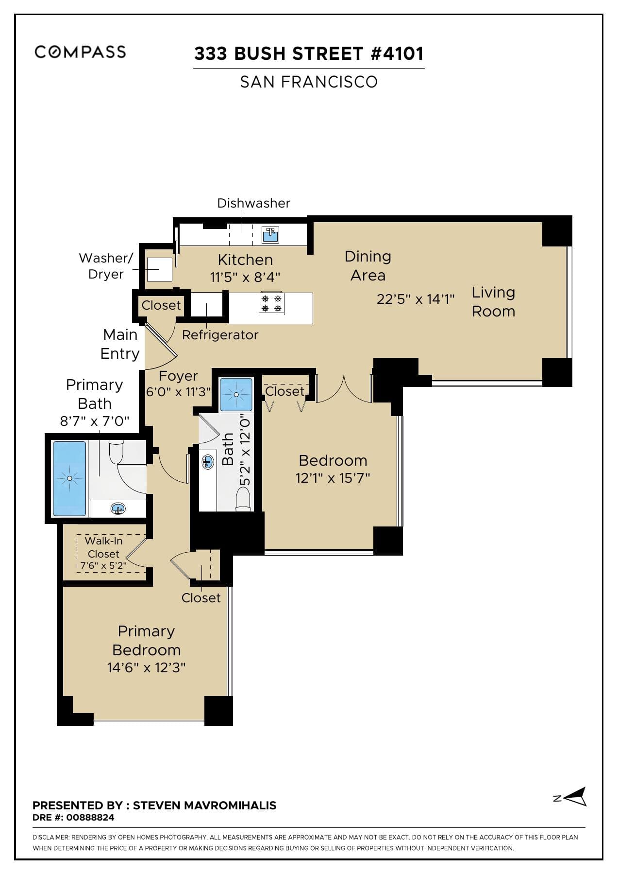 333 Bush Street floor plan